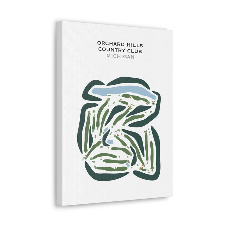 Orchard Hills Country Club, Michigan - Printed Golf Courses