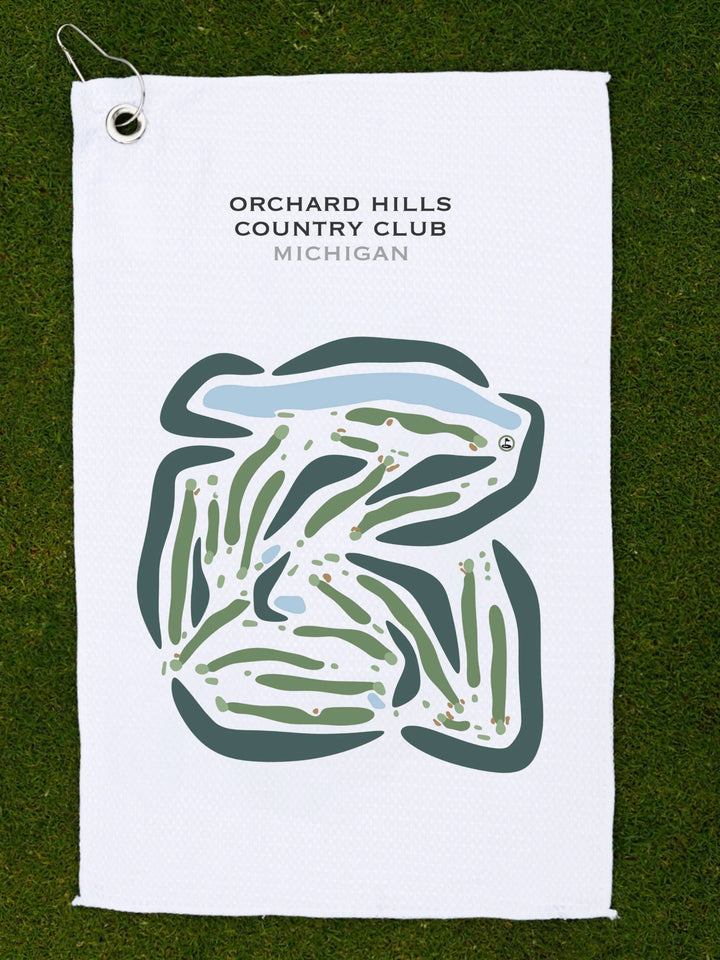 Orchard Hills Country Club, Michigan - Printed Golf Courses