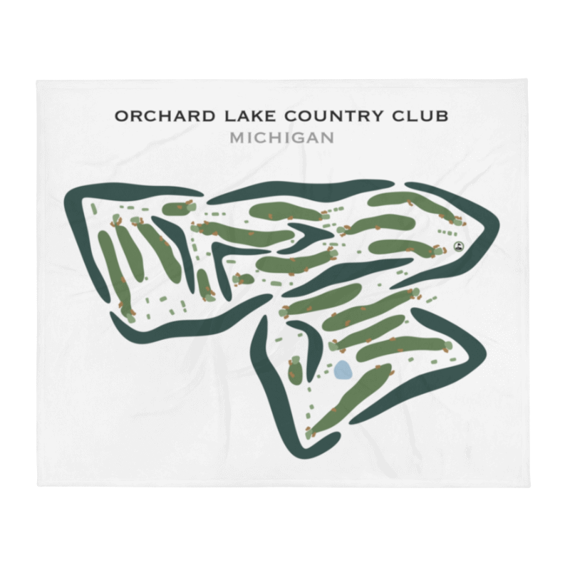 Orchard Lake Country Club, Michigan - Printed Golf Courses