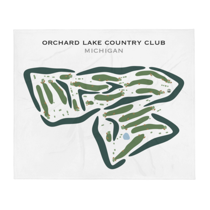 Orchard Lake Country Club, Michigan - Printed Golf Courses