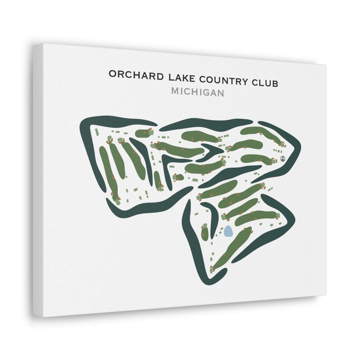 Orchard Lake Country Club, Michigan - Printed Golf Courses