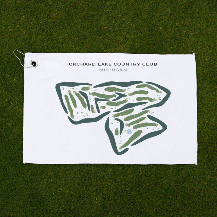 Orchard Lake Country Club, Michigan - Printed Golf Courses