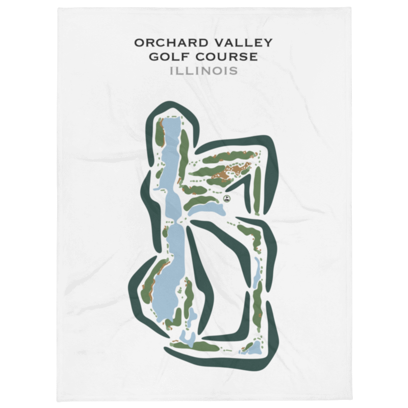 Orchard Valley Golf Course, Illinois - Printed Golf Courses