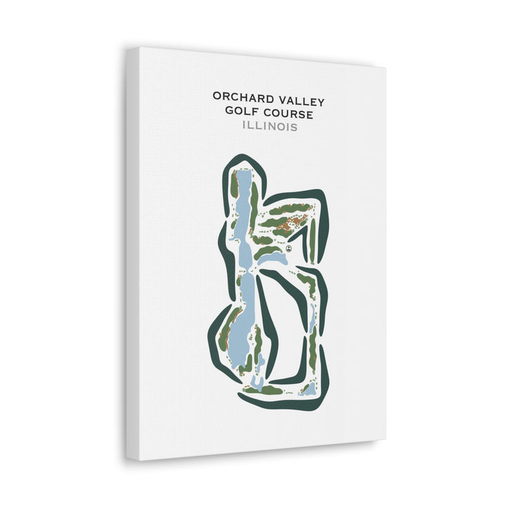 Orchard Valley Golf Course, Illinois - Printed Golf Courses