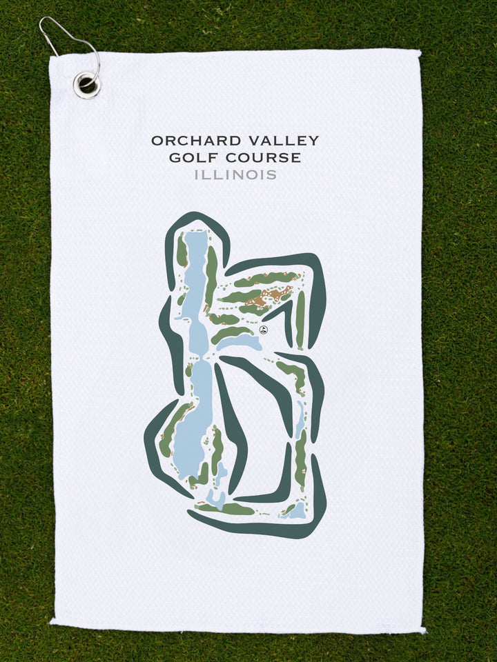 Orchard Valley Golf Course, Illinois - Printed Golf Courses