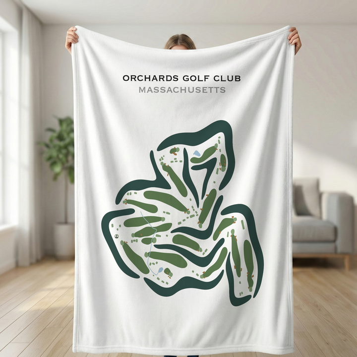 Orchards Golf Club, Massachusetts - Printed Golf Courses