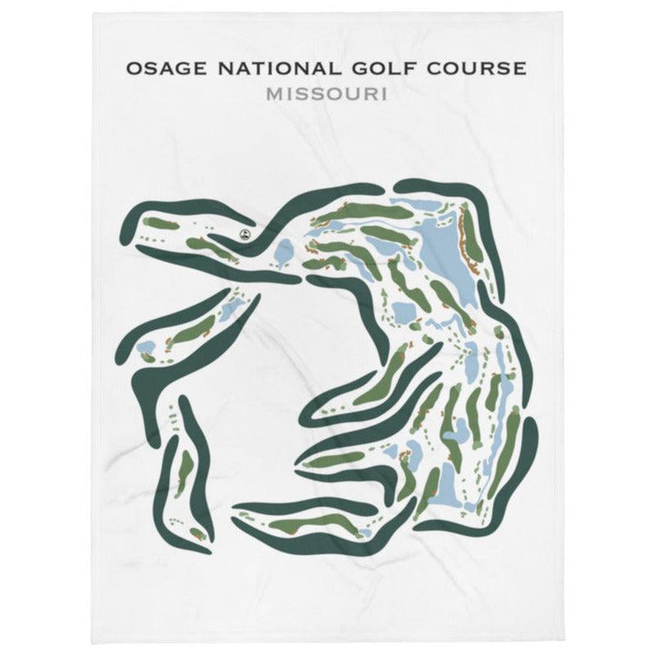 Osage National Golf Resort, Missouri - Printed Golf Courses - Golf Course Prints