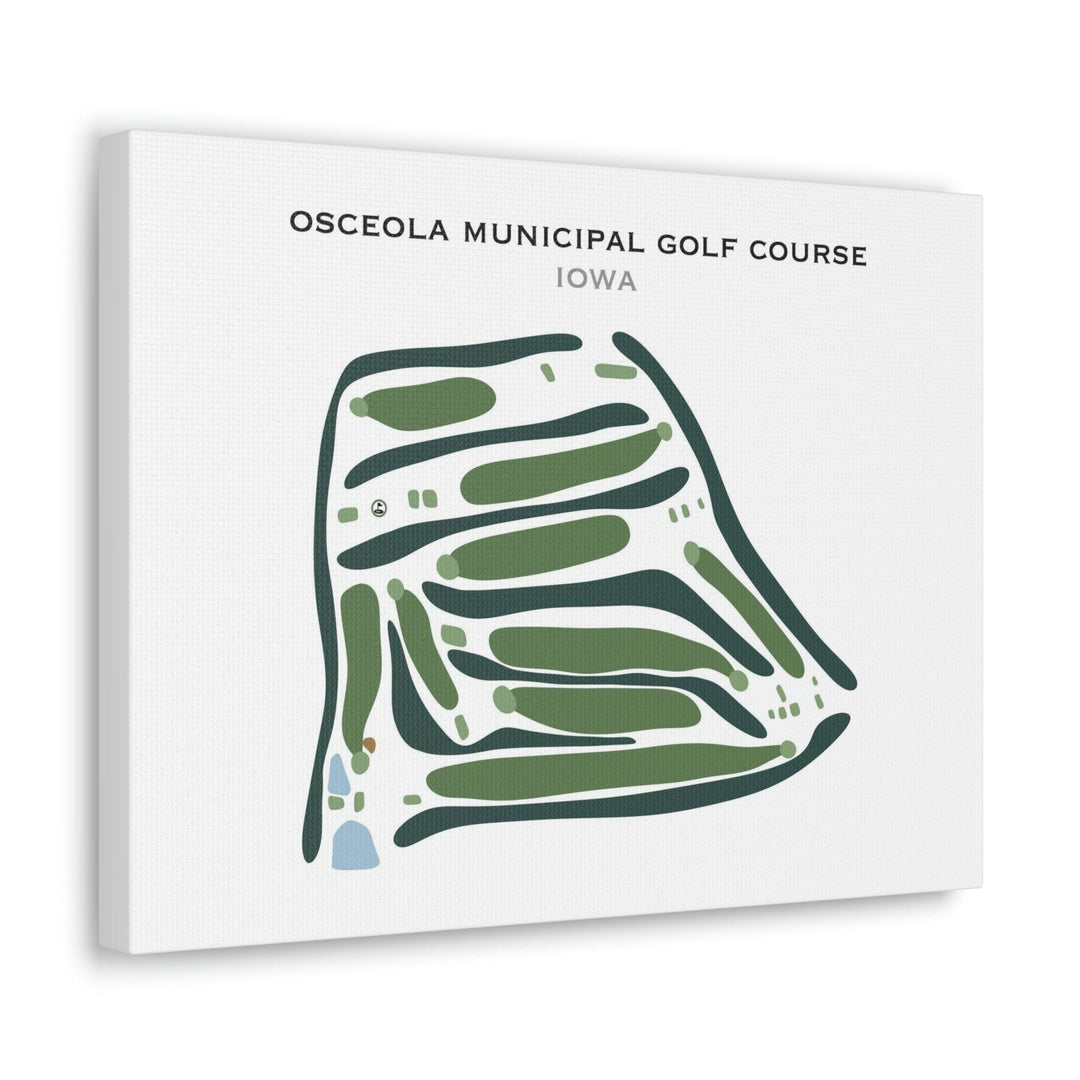 Osceola Municipal Golf Course, Iowa - Golf Course Prints