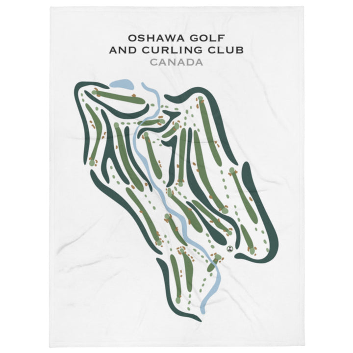Oshawa Golf and Curling Club, Canada - Printed Golf Courses
