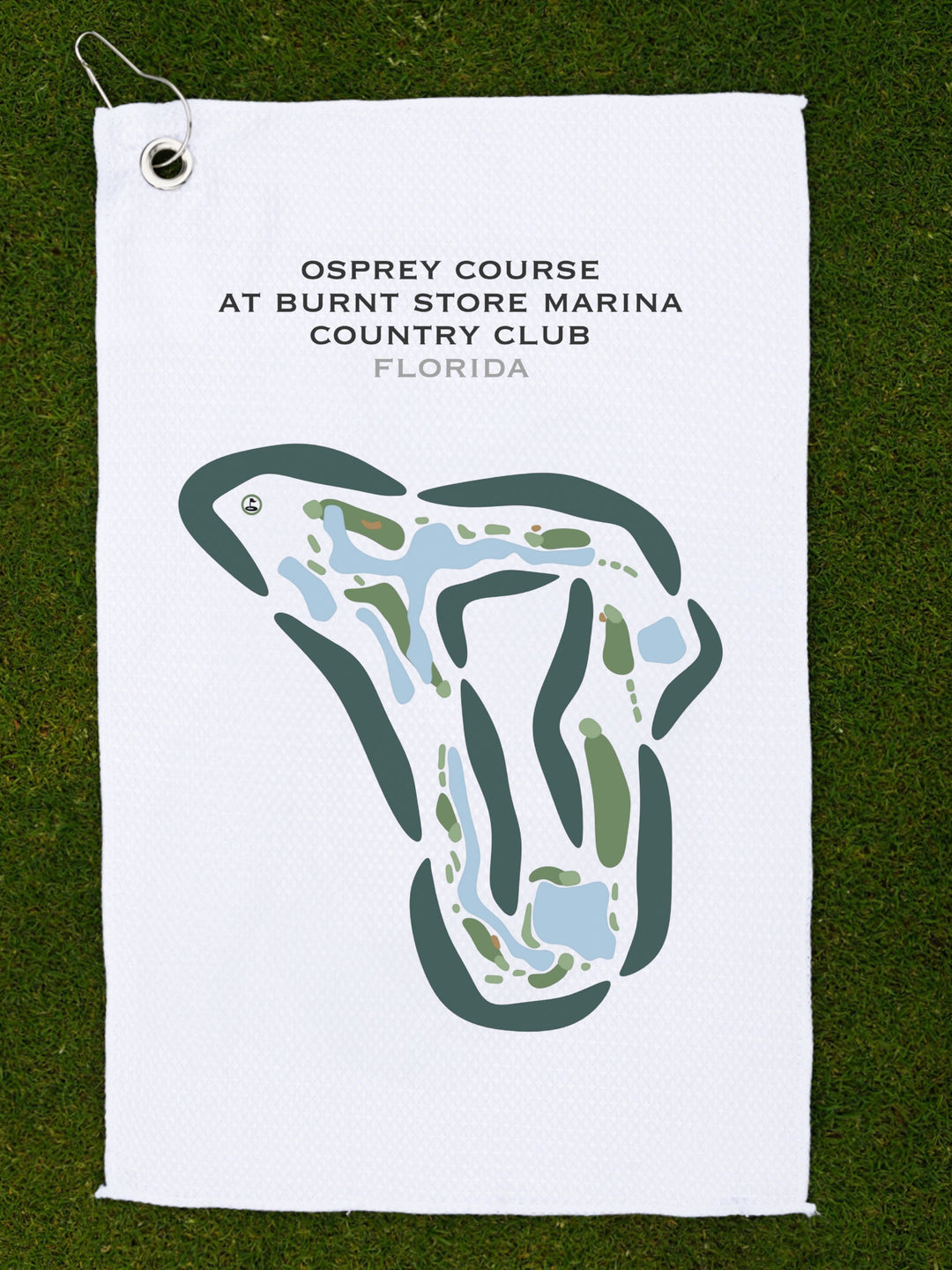 Osprey Course at Burnt Store Marina Country Club, Florida - Printed Golf Courses