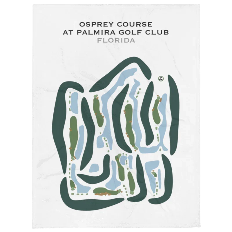 Osprey Course at Palmira Golf Club, Florida - Printed Golf Courses