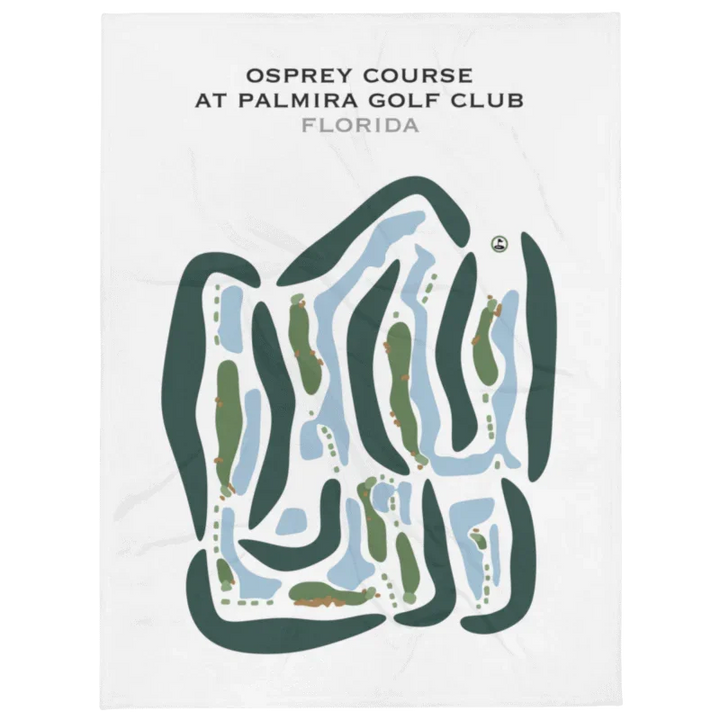 Osprey Course at Palmira Golf Club, Florida - Printed Golf Courses