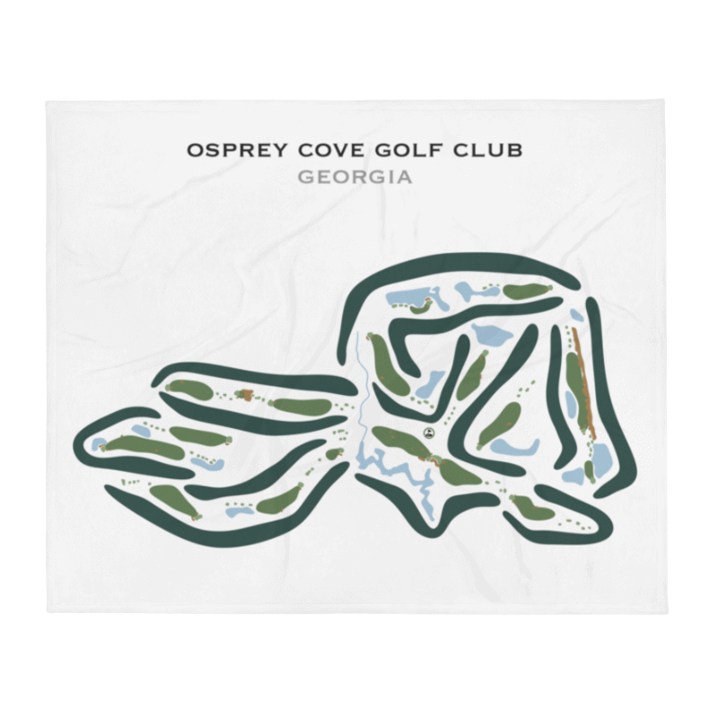 Osprey Cove Golf Club, Georgia - Printed Golf Courses