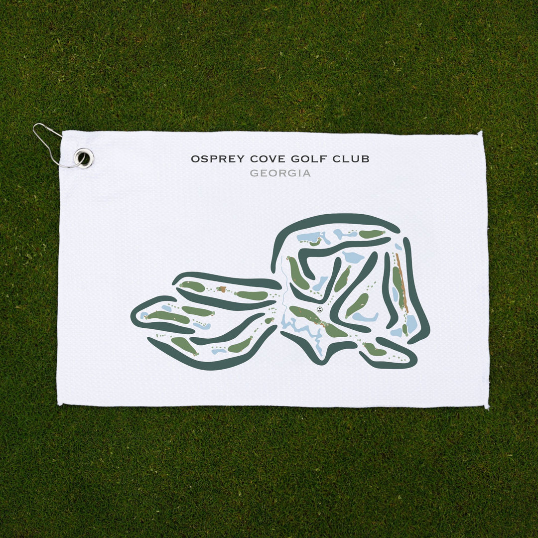 Osprey Cove Golf Club, Georgia - Printed Golf Courses