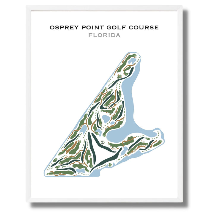 Osprey Point Golf Course, South Carolina - Printed Golf Courses