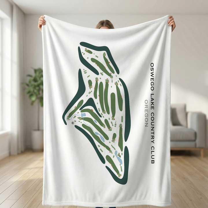 Oswego Lake Country Club, Oregon - Printed Golf Courses