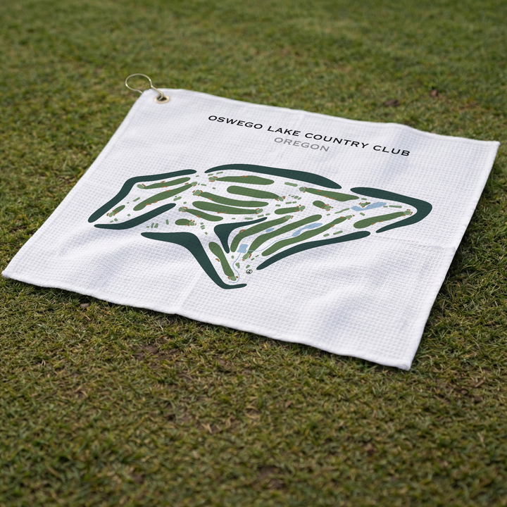 Oswego Lake Country Club, Oregon - Printed Golf Courses
