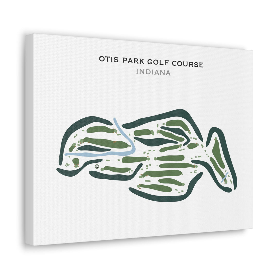 Otis Park Golf Course, Indiana - Printed Golf Courses