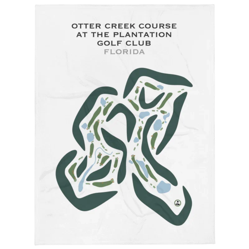 Otter Creek Course at The Plantation Golf Club, Florida - Printed Golf Courses