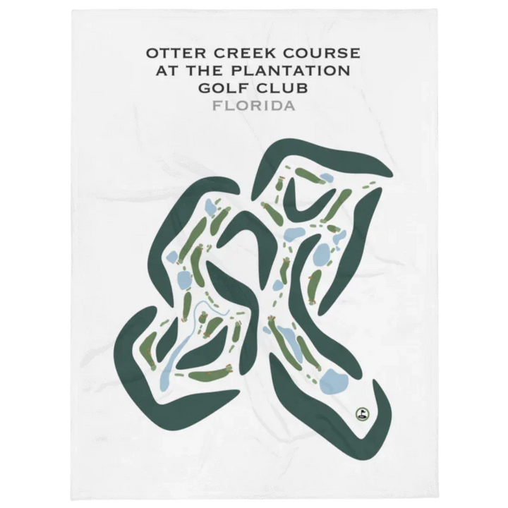 Otter Creek Course at The Plantation Golf Club, Florida - Printed Golf Courses