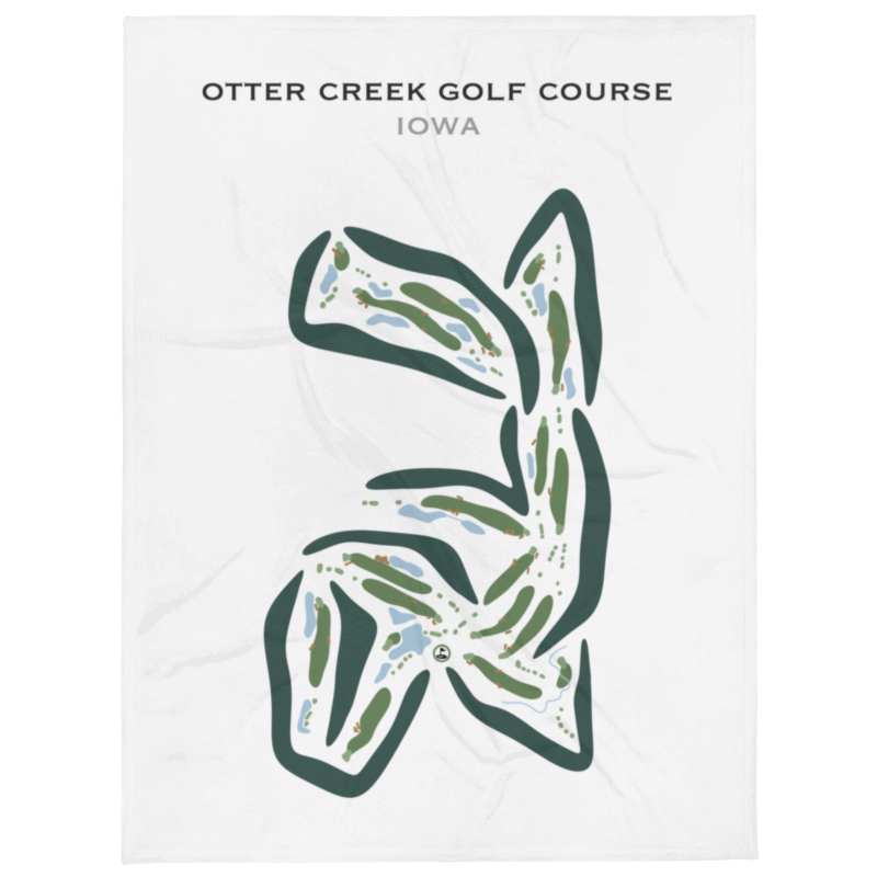 Otter Creek Golf Course, Iowa - Printed Golf Courses