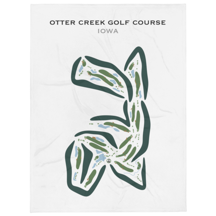 Otter Creek Golf Course, Iowa - Printed Golf Courses