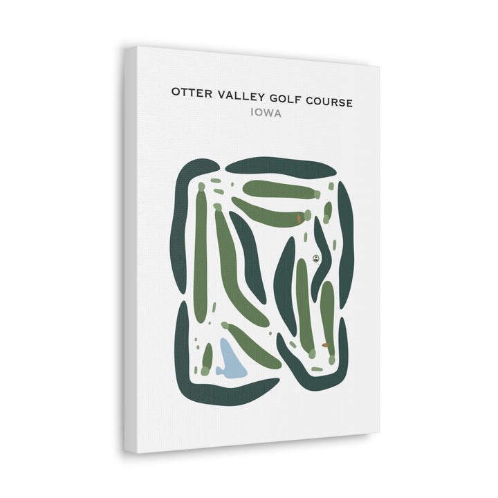 Otter Valley Golf Course, Iowa - Printed Golf Courses