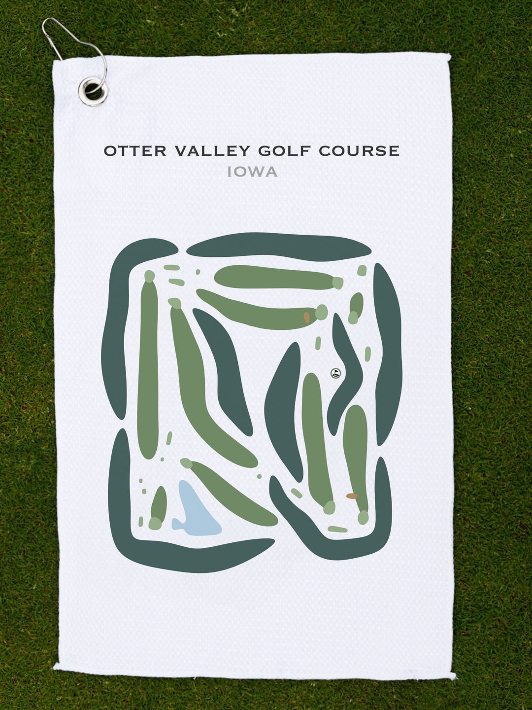 Otter Valley Golf Course, Iowa - Printed Golf Courses