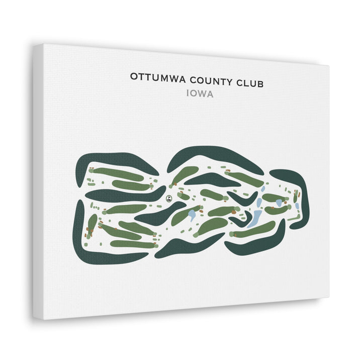 Ottumwa Country Club, Iowa - Printed Golf Courses