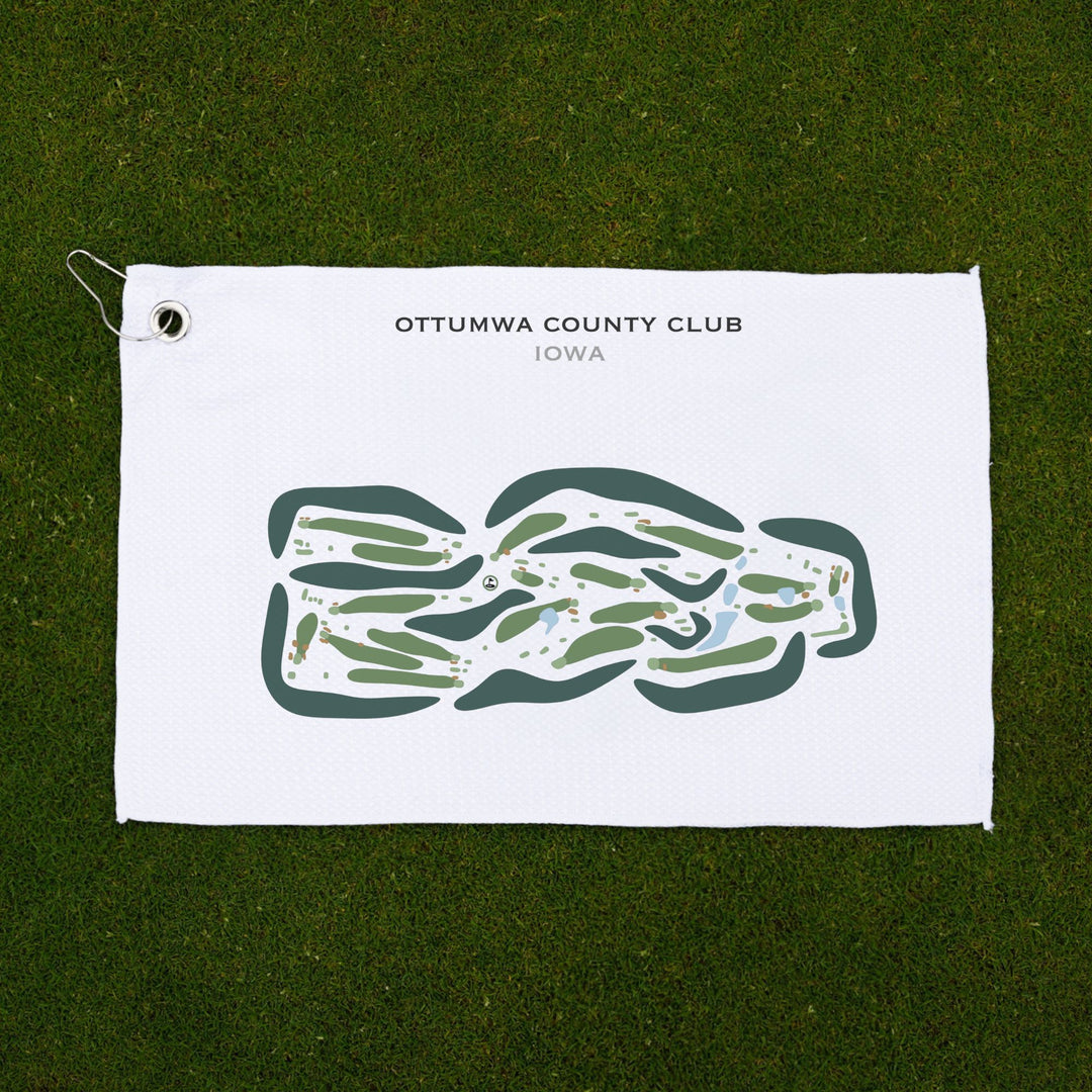 Ottumwa Country Club, Iowa - Printed Golf Courses