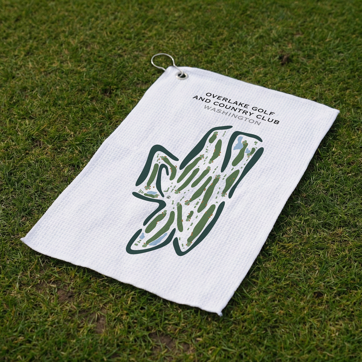 Overlake Golf & Country Club, Washington - Printed Golf Course
