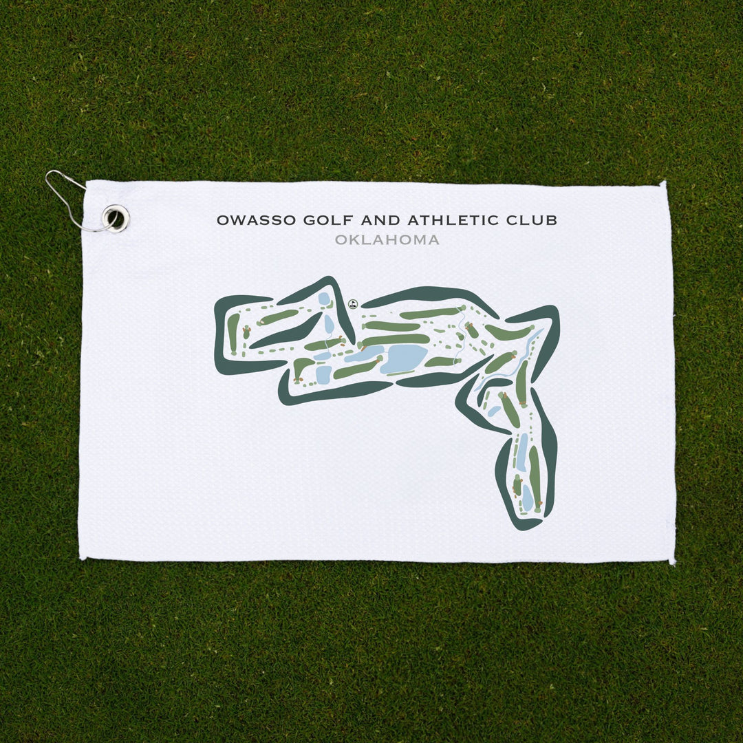 Owasso Golf & Athletic Club, Oklahoma - Printed Golf Courses