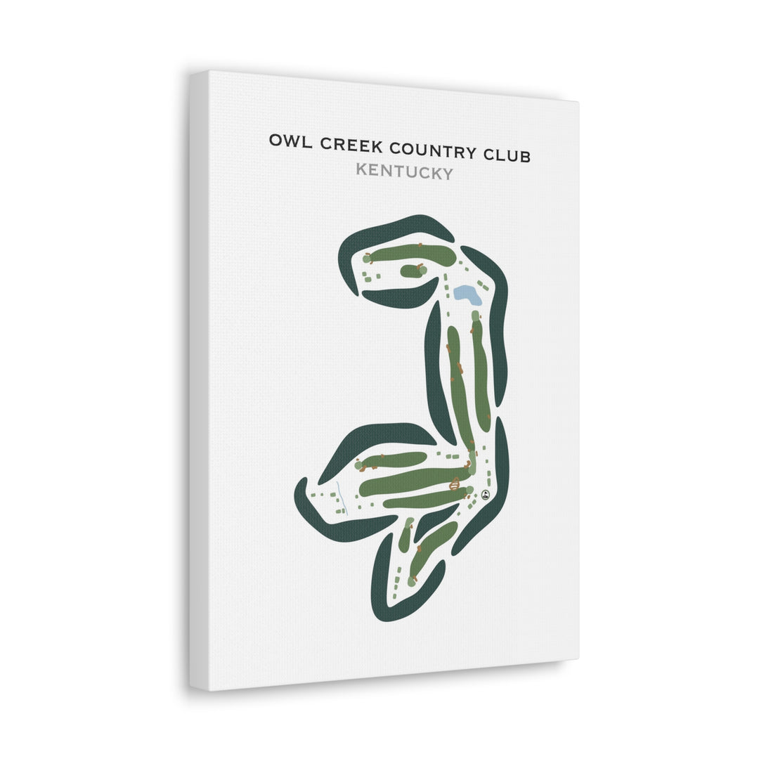 Owl Creek Country Club, Kentucky - Printed Golf Courses