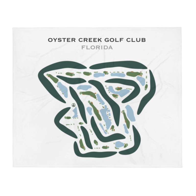 Oyster Creek Golf Club, Florida - Printed Golf Courses