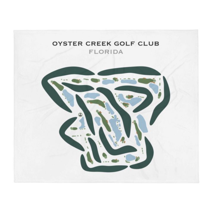Oyster Creek Golf Club, Florida - Printed Golf Courses