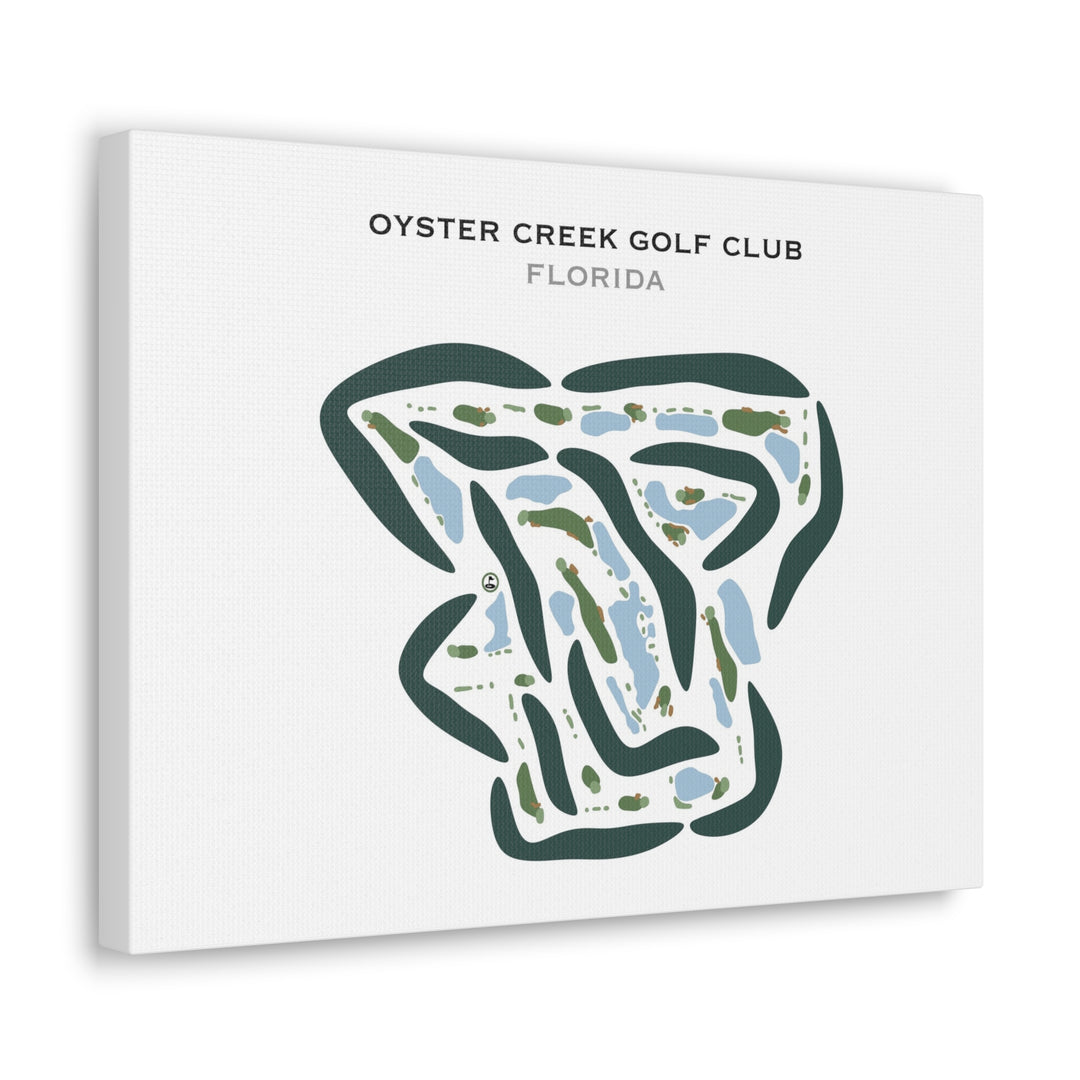 Oyster Creek Golf Club, Florida - Printed Golf Courses