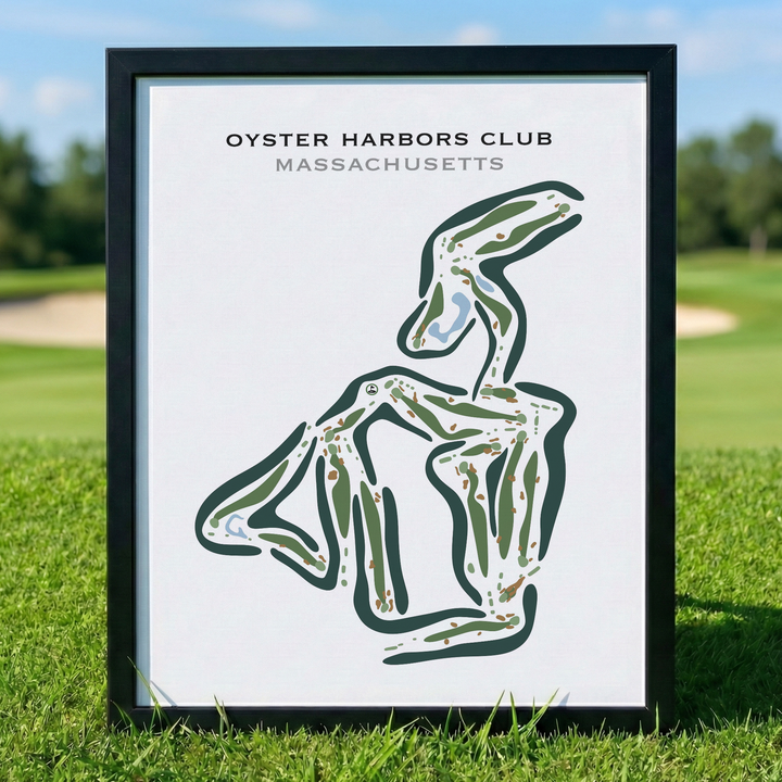 Oyster Harbors Club, Massachusetts - Printed Golf Courses