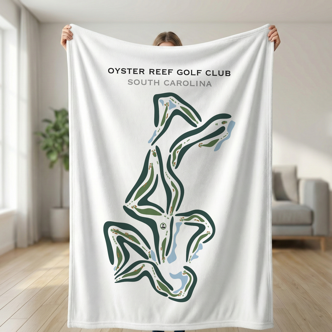 Oyster Reef Golf Club, South Carolina - Printed Golf Courses