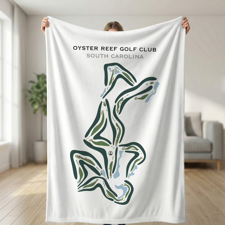 Oyster Reef Golf Club, South Carolina - Printed Golf Courses