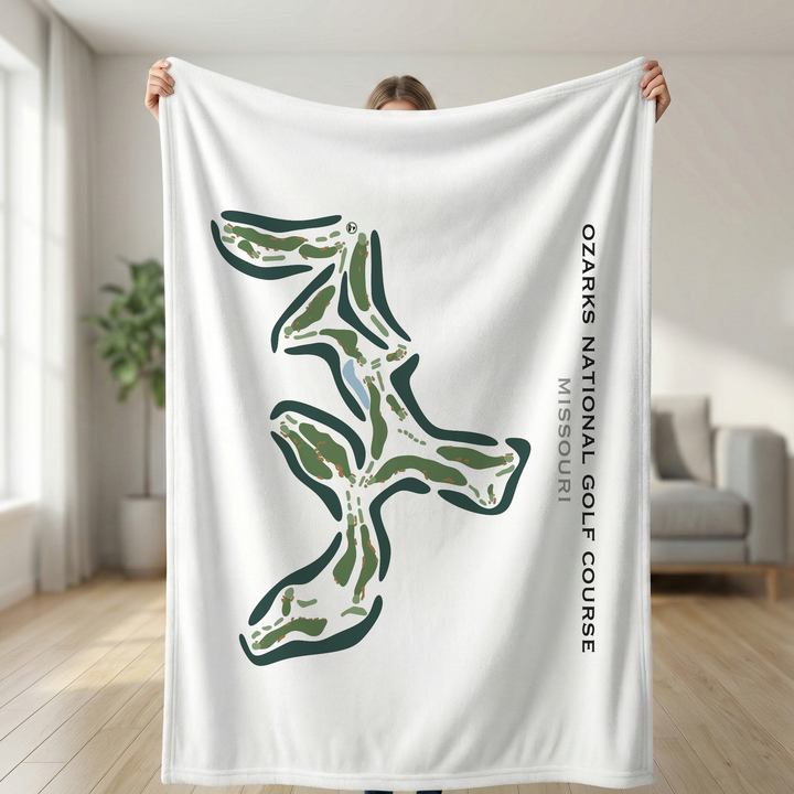 Ozarks National Golf Course, Missouri - Printed Golf Course