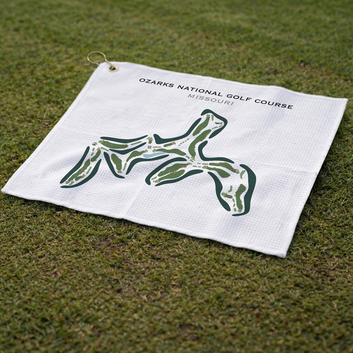 Ozarks National Golf Course, Missouri - Printed Golf Course