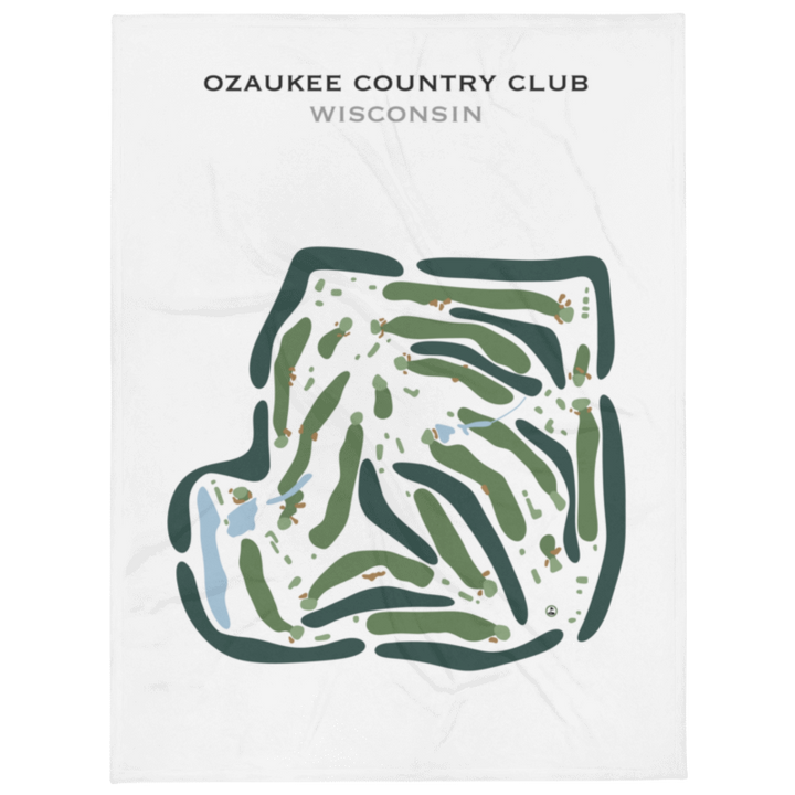 Ozaukee Country Club, Wisconsin - Printed Golf Courses