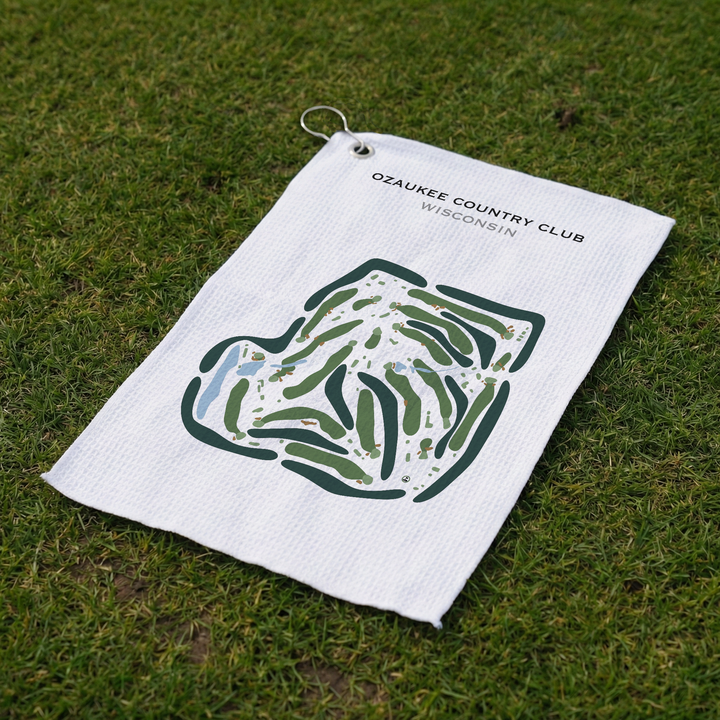 Ozaukee Country Club, Wisconsin - Printed Golf Courses