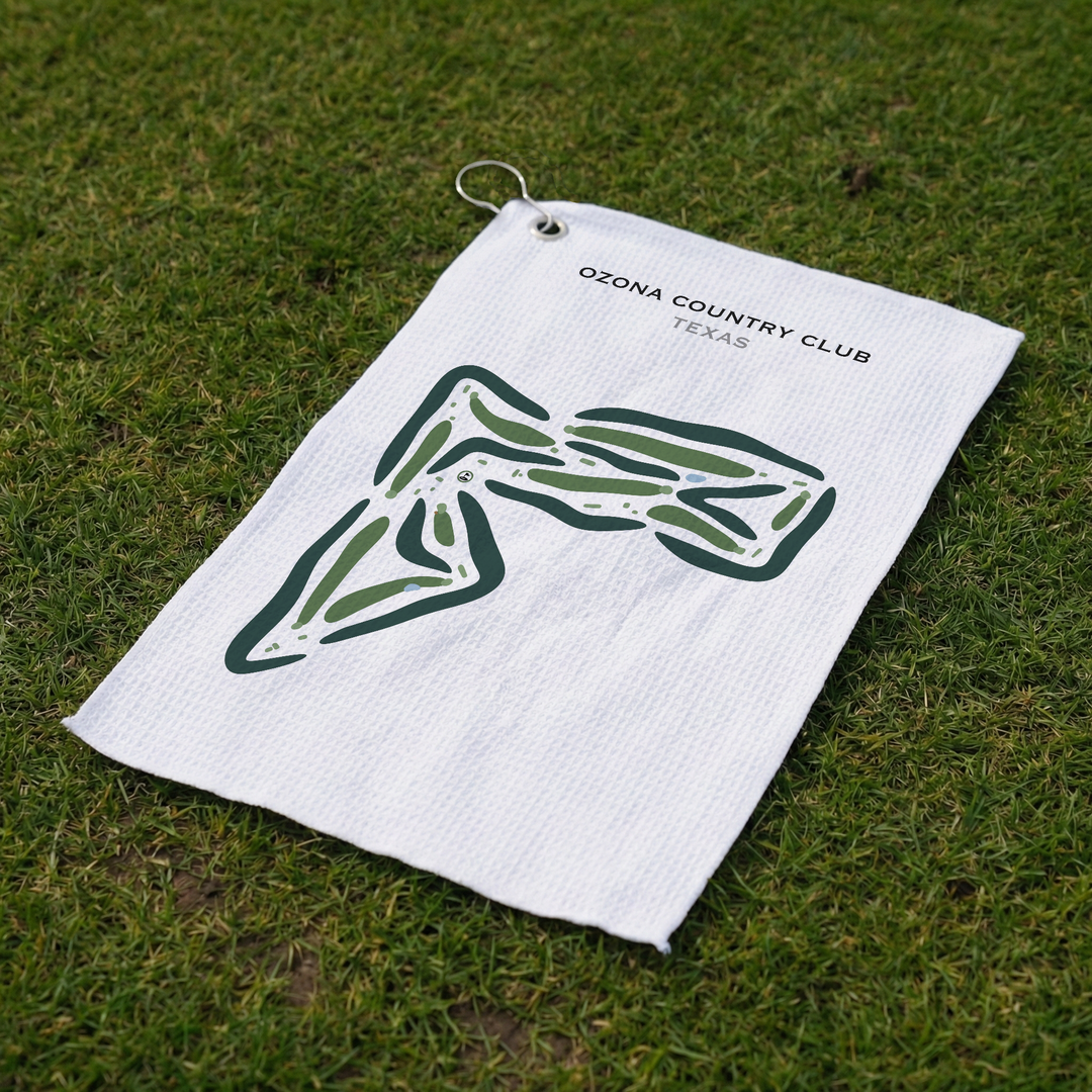Ozona Country Club, Texas - Printed Golf Courses