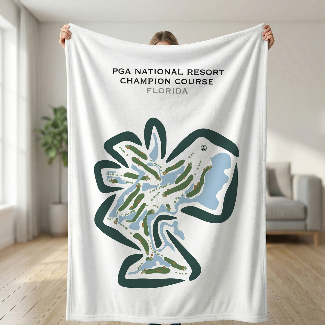 PGA National Resort, Palm Beach Gardens, Florida - Printed Golf Courses