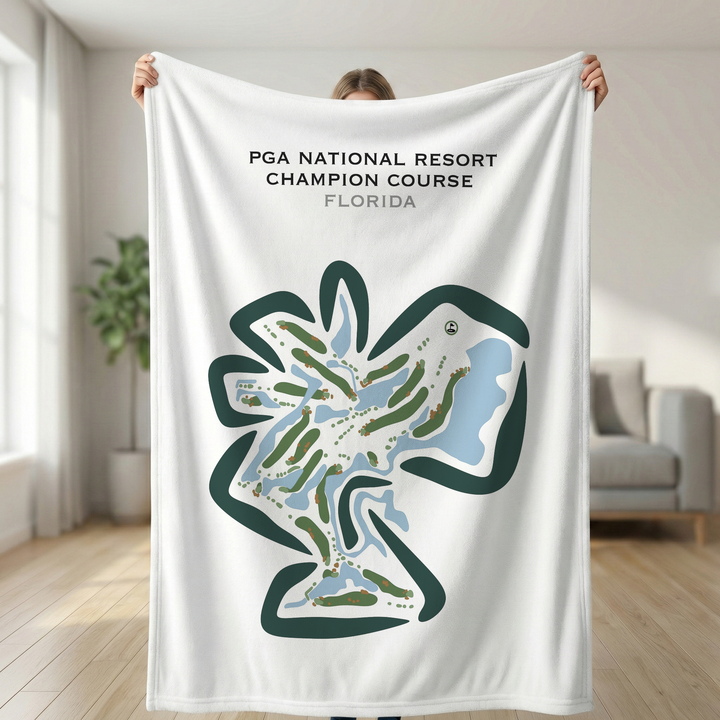 PGA National Resort, Palm Beach Gardens, Florida - Printed Golf Courses