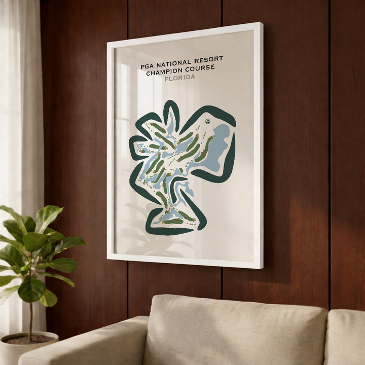PGA National Resort, Champion Course, Florida - Printed Golf Courses