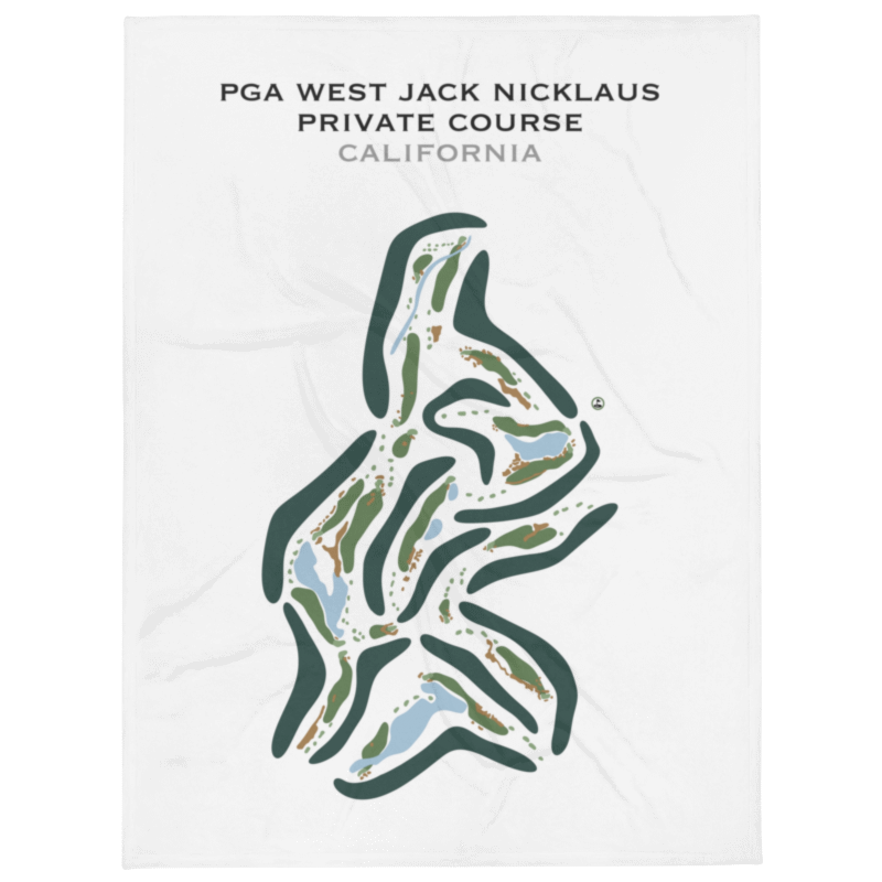 PGA WEST Jack Nicklaus Private Course, California - Printed Golf Courses