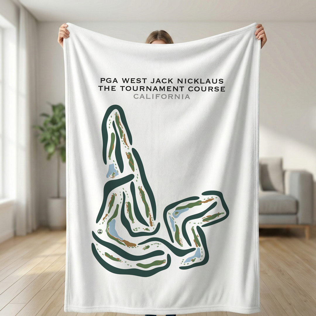 PGA West Jack Nicklaus, California - Printed Golf Courses