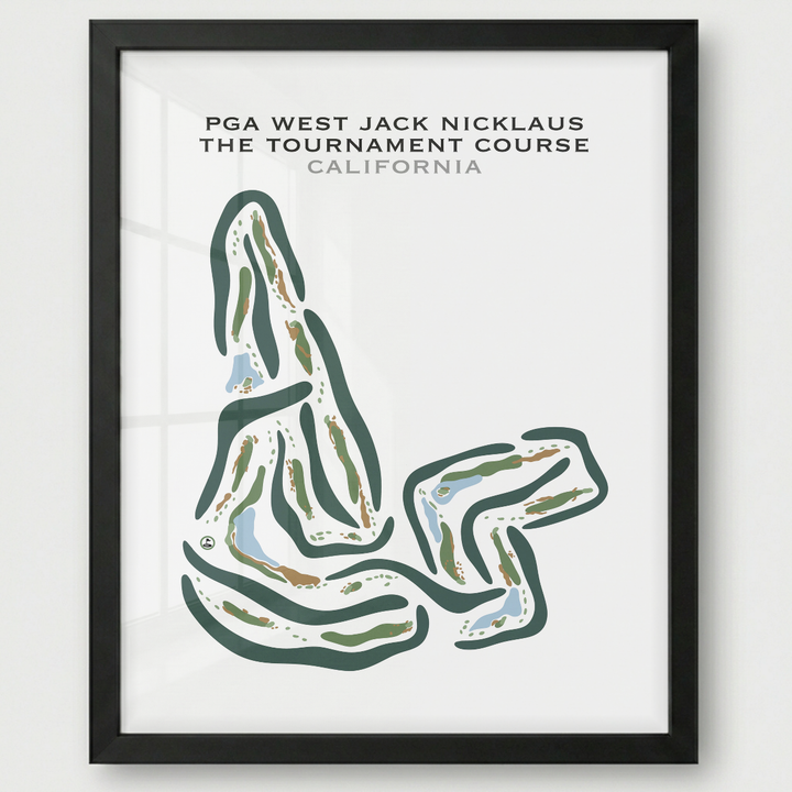 PGA West Jack Nicklaus, California - Printed Golf Courses